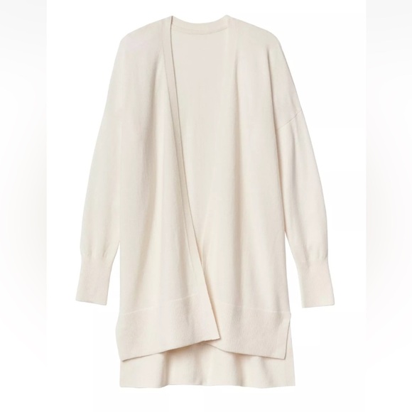 Athleta Cashmere Wool Blend Bream Cardigan Sweater Duster - Picture 5 of 10